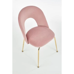 K385 krzesło jasny różowy / złoty (2p=4szt) Halmar 2