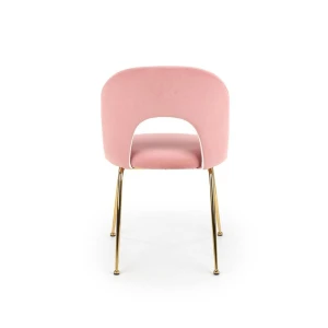 K385 krzesło jasny różowy / złoty (2p=4szt) Halmar 3