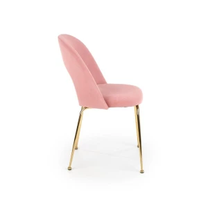 K385 krzesło jasny różowy / złoty (2p=4szt) Halmar 5