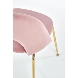 K385 krzesło jasny różowy / złoty (2p=4szt) Halmar 8