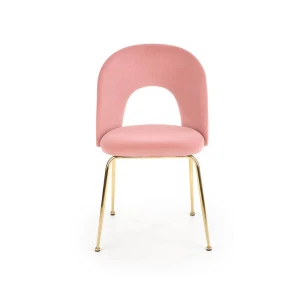 K385 krzesło jasny różowy / złoty (2p=4szt) Halmar 12