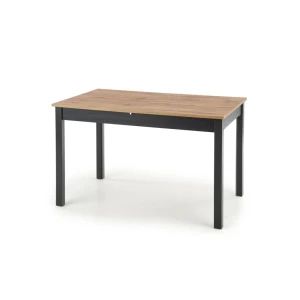 GREG stół rozkładany kolor dąb wotan/czarny Halmar 1