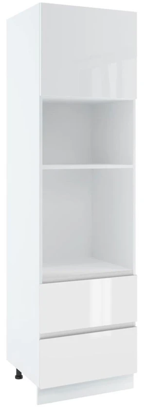 60 dolna słupek zabudowa piekarnika i mikrofalówki, 2 szuflady wys. 235.7 cm Layman 1