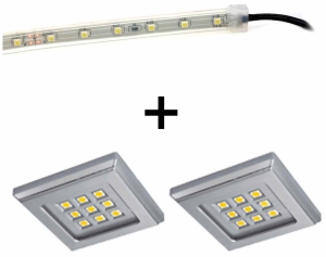 Oświetlenie pasek LED podwieńcowe NEO-14 + NEO-16