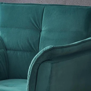 REZZO fotel wypoczynkowy ciemny zielony Halmar 2