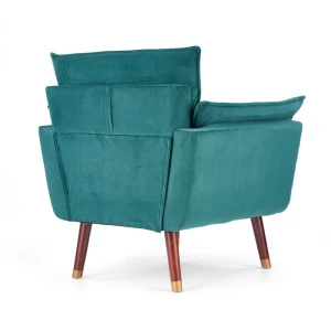 REZZO fotel wypoczynkowy ciemny zielony Halmar 5