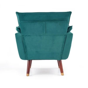 REZZO fotel wypoczynkowy ciemny zielony Halmar 6