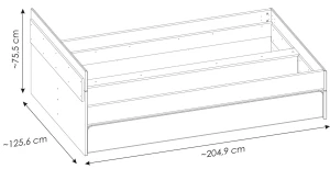 Łóżko 120x200 Flexi Typ FLXZ02 Meble Wójcik 3