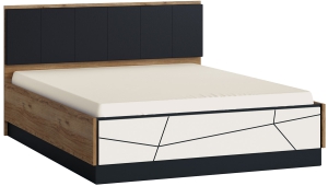 Łóżko do sypialni 160 cm z materacem BROZ03 Brolo