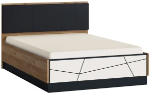 Łóżko z materacem 140x200 cm BROZ08 Brolo Meble Wójcik 1