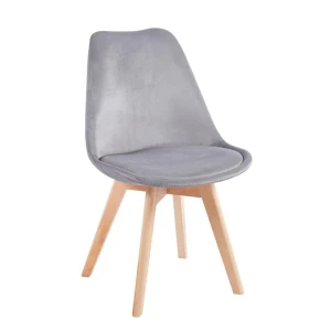 Krzesło velvet (szare) Furnitex 1