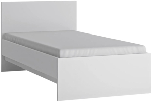 Łóżko z materacem 90 Fribo Białe FRIZ01