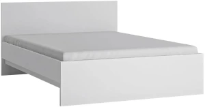 Łóżko z materacem 140 Fribo Białe FRIZ03 Meble Wójcik 1
