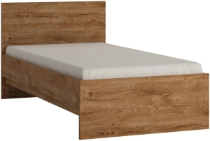 Łóżko z materacem młodzieżowe 90 Fribo Dąb Ribbeck FRIZ01