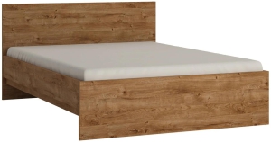 Łóżko z materacem 140 Fribo Dąb Ribbeck FRIZ03
