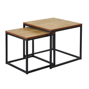 Ława (dąb naturalny) 50x50 + 40x40 Furnitex 1