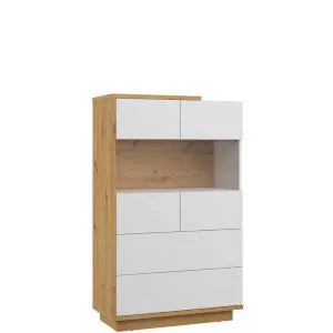 Witryna do salonu Hybrid HYB-28 Meblocross 3