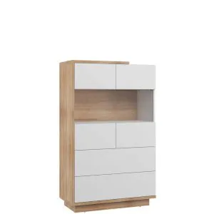 Witryna do salonu Hybrid HYB-28 Meblocross 4