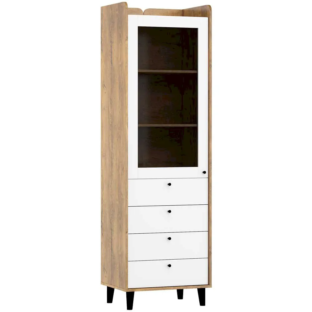 Witryna wysoka do salonu Dolce DOL-27 Meblocross