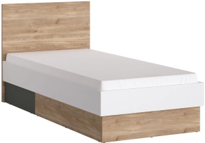Łóżko jednoosobowe z materacem 90 Twenty TWEZ02