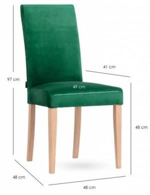 Stół rozkładany Cortina CNAT03 + 4 krzesła Master Meble Wójcik 4