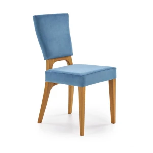 WENANTY krzesło dąb miodowy / morski Halmar 1