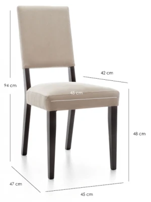 Stół rozkładany 160-200 Perazzo PEZT02 + 4 krzesła Coti Meble Wójcik 5