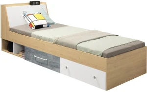 Łóżko dziecięce 90x200 cm Step ST11 Meblar 1