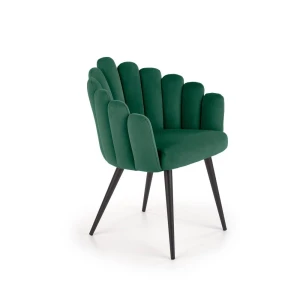 K410 krzesło c. zielony velvet Halmar 1