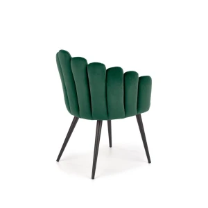 K410 krzesło c. zielony velvet Halmar 4