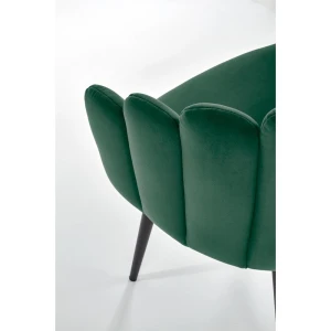 K410 krzesło c. zielony velvet Halmar 5