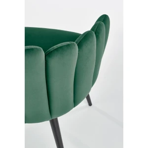 K410 krzesło c. zielony velvet Halmar 6