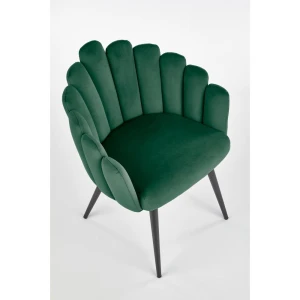 K410 krzesło c. zielony velvet Halmar 10