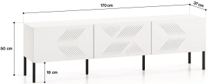 Szafka RTV długa Clearing 04 ML Meble 5