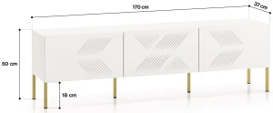 Szafka RTV długa Clearing 04 ML Meble 6