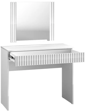 Toaletka z lustrem biała Igna 01 ML Meble 2
