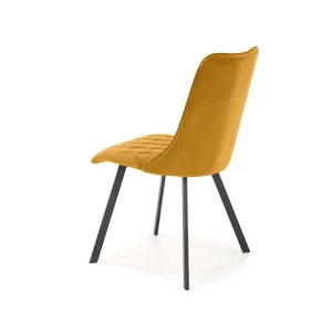 K450 krzesło musztardowy Halmar 3