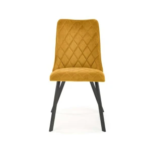K450 krzesło musztardowy Halmar 6