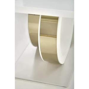 GALARDO stół rozkładany, biały / złoty Halmar 9