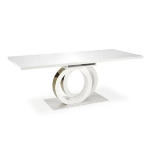 GALARDO stół rozkładany, biały / złoty Halmar 13