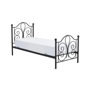 PANAMA 90 cm łóżko metalowe czarny Halmar 4