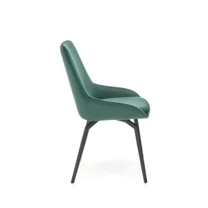 K479 krzesło ciemny zielony (2p=4szt) Halmar 4