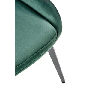 K479 krzesło ciemny zielony (2p=4szt) Halmar 5