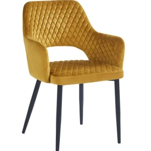 Krzesło velvet (curry) Furnitex 1