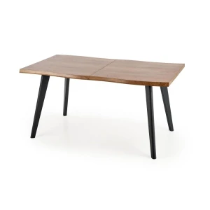 DICKSON stół rozkładany 120-180/80 cm, blat - naturalny, nogi - czarny Halmar 11