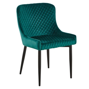 Krzesło velvet (zielony)