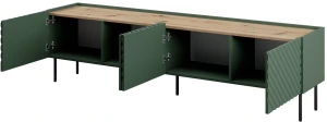 Szafka RTV 200 cm czterodrzwiowa Onda 4D Cama Meble 2