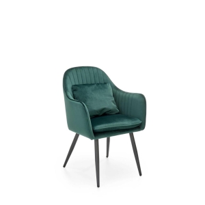 K464 krzesło ciemny zielony