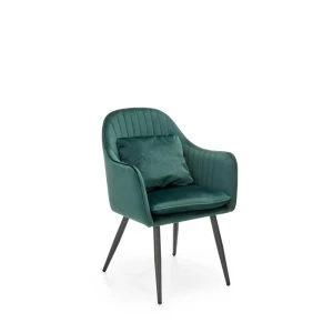 K464 krzesło ciemny zielony Halmar 1