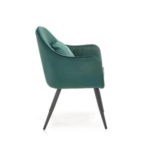 K464 krzesło ciemny zielony Halmar 3